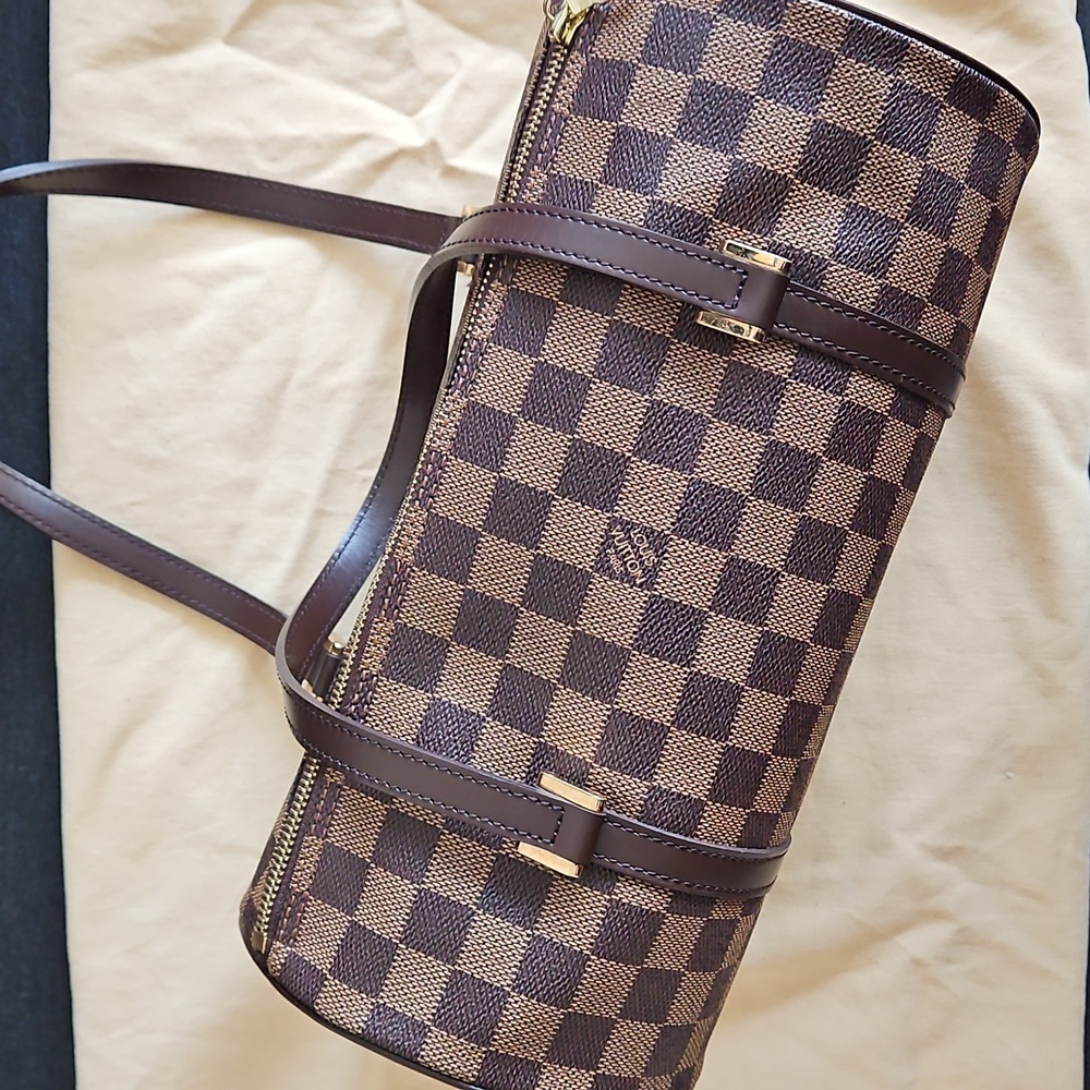 LOUIS VUITTON PAPILLON 30 IN DAMIER EBENE - RARE EUC CONDITION